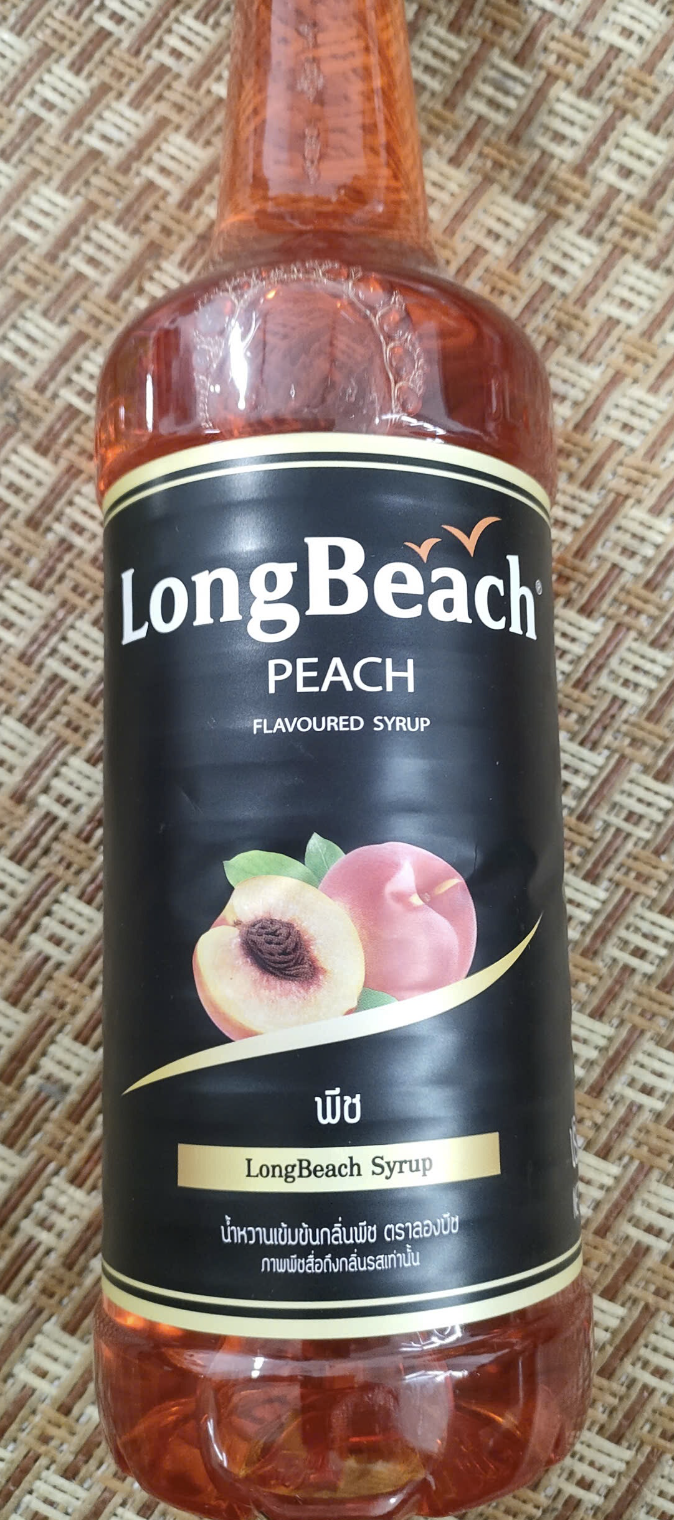 Siro Cô Đặc Hương Đào Longbeach 740ml